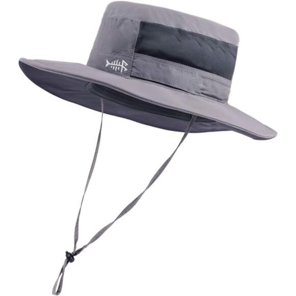 UPF 50+ Sun Fishing Hat Water Resistant with Detachable Neck Flap - Picture 6 of 8